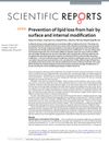 Prevention of Lipid Loss from Hair by Surface and Internal Modification