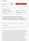 Case Report: Successful Treatment of Alopecia Universalis With Tofacitinib and Increased Cytokine Levels: Normal Therapeutic Reaction or Danger Signal?