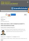 Does Zinc Have a Role in Alopecia Areata? A Clinic-Biochemical Study