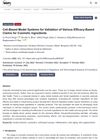 Cell-Based Model Systems for Validation of Efficacy Claims for Cosmetic Ingredients