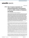 Non-Invasive Evaluation of Advanced Glycation End Products in Hair as Early Markers of Diabetes and Aging