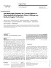 Hair and Scalp Disorders in a Tuscan Pediatric Dermatological Outpatient Clinic: A Clinical and Epidemiological Evaluation
