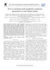 IL6 Is Correlated With Metabolic Syndrome Parameters in Oral Lichen Planus