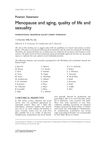 Menopause and Aging: Quality of Life and Sexuality