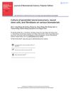 Culture of Pyramidal Neural Precursors, Neural Stem Cells, and Fibroblasts on Various Biomaterials
