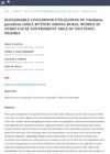 Sustainable Livelihood Utilization of Vitellaria Paradoxa (Shea Butter) Among Rural Women in Afijio Local Government Area of Oyo State, Nigeria