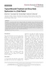 Sinus Node Dysfunction in a Child After Use of Topical Minoxidil