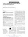 Efficacy and Safety of Finasteride Therapy for Androgenetic Alopecia