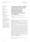 Comparing Minoxidil-Finasteride Mixed Solution With Minoxidil Solution Alone for Male Androgenetic Alopecia: A Systematic Review and Meta-Analysis of Randomized Controlled Trials