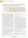 The Role of Stem Cells in Cutaneous Wound Healing: What Do We Really Know?