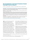 Hair Transplantation in the Surgical Treatment of Central Centrifugal Cicatricial Alopecia