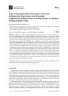 Kojyl Cinnamate Ester Derivatives Increase Adiponectin Expression and Stimulate Adiponectin-Induced Hair Growth Factors in Human Dermal Papilla Cells