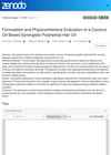 Formulation and Physicochemical Evaluation of a Coconut Oil-Based Synergistic Polyherbal Hair Oil