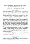 Maintenance and Restoration of Growth in Thyroidectomized Rats