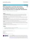 Natural Products and Their Derivatives as Candidate Treatments for Hair Greying: From Drug Discovery to Molecular Mechanisms