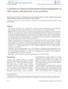 Correlation of Clinical and Biochemical Hyperandrogenism in Thai Women with Polycystic Ovary Syndrome