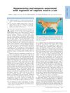 Hyperactivity and Alopecia Associated with Ingestion of Valproic Acid in a Cat