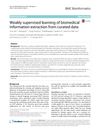 Weakly Supervised Learning of Biomedical Information Extraction from Curated Data
