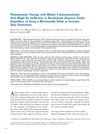 Photodynamic Therapy with Methyl 5-Aminolevulinate Acid Might Be Ineffective in Recalcitrant Alopecia Totalis Regardless of Using a Microneedle Roller to Increase Skin Penetration