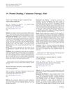 Wound Healing, Cutaneous Therapy, and Hair Growth