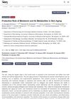 Protective Role of Melatonin and Its Metabolites in Skin Aging
