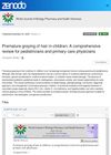 Premature Greying of Hair in Children: A Comprehensive Review for Pediatricians and Primary Care Physicians