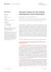 Immune Niches for Hair Follicle Development and Homeostasis
