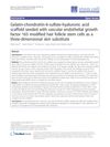 Gelatin-Chondroitin-6-Sulfate-Hyaluronic Acid Scaffold Seeded with Vascular Endothelial Growth Factor 165 Modified Hair Follicle Stem Cells as a Three-Dimensional Skin Substitute