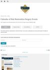 Calendar of Hair Restoration Surgery Events