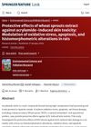 Protective Effects of Wheat Sprouts Extract Against Acrylamide-Induced Skin Toxicity: Modulation of Oxidative Stress, Apoptosis, and Histomorphometric Alterations in Rats