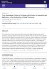 Three-Dimensional Printing in Trichology: A Brief Review of Innovations and Applications in Hair Restoration and Scalp Treatments