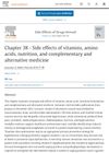 Side Effects of Vitamins, Amino Acids, Nutrition, and Complementary and Alternative Medicine