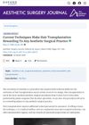 Current Techniques Make Hair Transplantation Rewarding to Any Aesthetic Surgical Practice