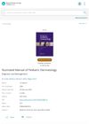 Illustrated Manual of Pediatric Dermatology