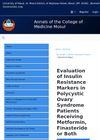 Evaluation of Insulin Resistance Markers in Polycystic Ovary Syndrome Patients Receiving Metformin, Finasteride, or Both