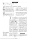 Lash Ptosis in Congenital and Acquired Blepharoptosis