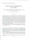 Clinical Markers of Androgenicity in Acne Vulgaris