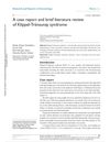 A Case Report and Brief Literature Review of Klippel-Trénaunay Syndrome