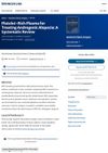Platelet-Rich Plasma for Treating Androgenic Alopecia: A Systematic Review
