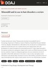 Minoxidil and Its Use in Hair Disorders: A Review