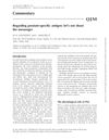 Regarding Prostate-Specific Antigen: Let's Not Shoot the Messenger