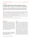 Prolonged Hypotension Induced by Ingesting a Topical Minoxidil Solution: Analysis of Minoxidil and Its Metabolites