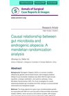 Causal Relationship Between Gut Microbiota And Androgenic Alopecia: A Mendelian Randomization Analysis