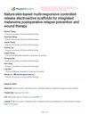 Nature-Skin-Based Multi-Responsive Controlled-Release Electroactive Scaffolds for Integrated Melanoma Postoperative Relapse Prevention and Wound Therapy