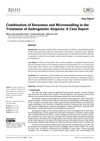 Combination of Exosomes and Microneedling in the Treatment of Androgenetic Alopecia: A Case Report