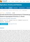Growth Performance Assessment of Chamaecyparis Obtusa Stand in Gyeongnam Province, South Korea