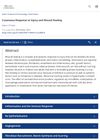 Cutaneous Response to Injury and Wound Healing