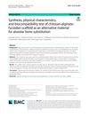 Synthesis, Physical Characteristics, and Biocompatibility Test of Chitosan-Alginate-Fucoidan Scaffold as an Alternative Material for Alveolar Bone Substitution