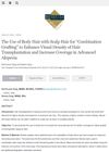 The Use of Body Hair with Scalp Hair for Combination Grafting to Enhance Visual Density of Hair Transplantation and Increase Coverage in Advanced Alopecia