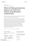 Author Response: Effects of Lifelong Testosterone Exposure on Health and Disease Using Mendelian Randomization